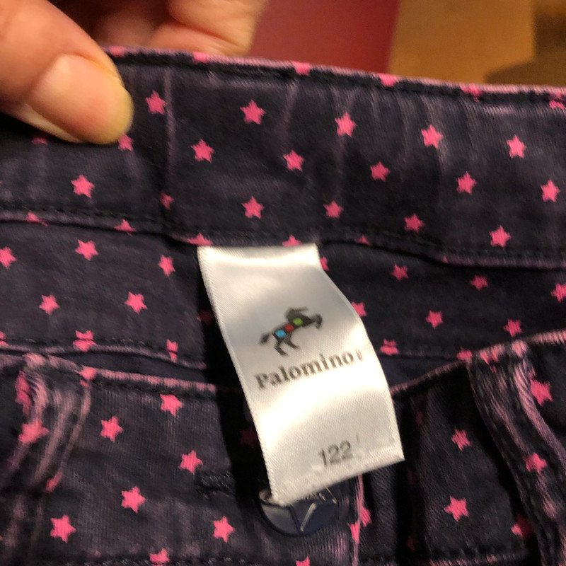 Hose leicht gefüttert Gr.122 Sterne 