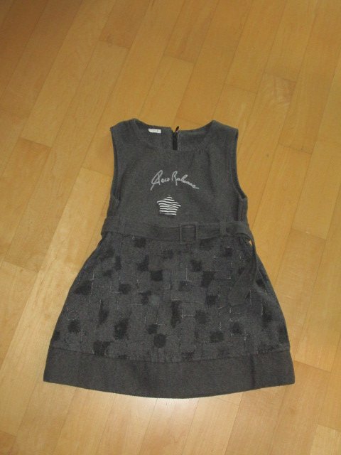 Süßes graues dickeres Kleid Winter 