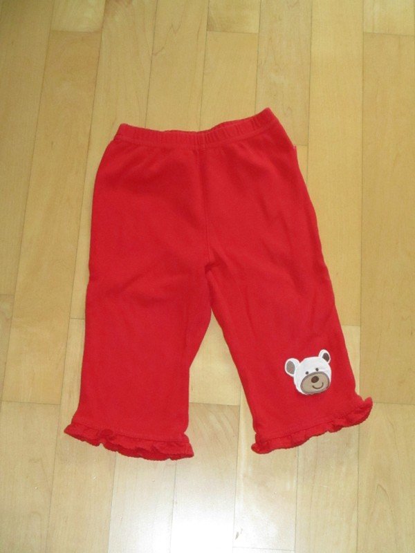 Rote Hose von sigikid mit Bärchen Gr.80
