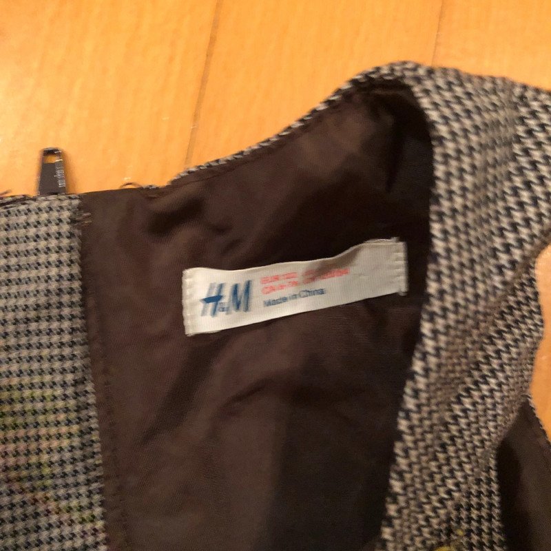 Süßes Kleidchen Hahnentritt Gr. 122