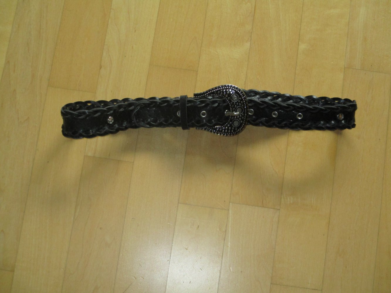 Schwarzer Gürtel vintage