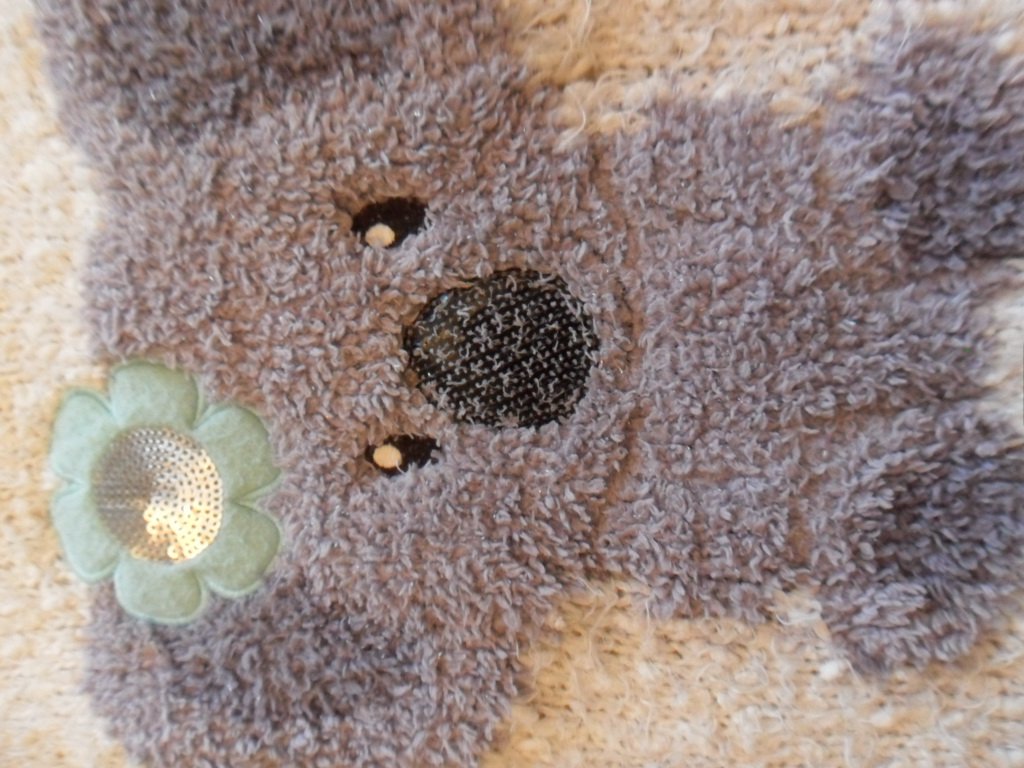 Flauschpullover Pullover dicker Strickpullover Koala 128 Dopodopo Creme 3 D Pailletten ansehen