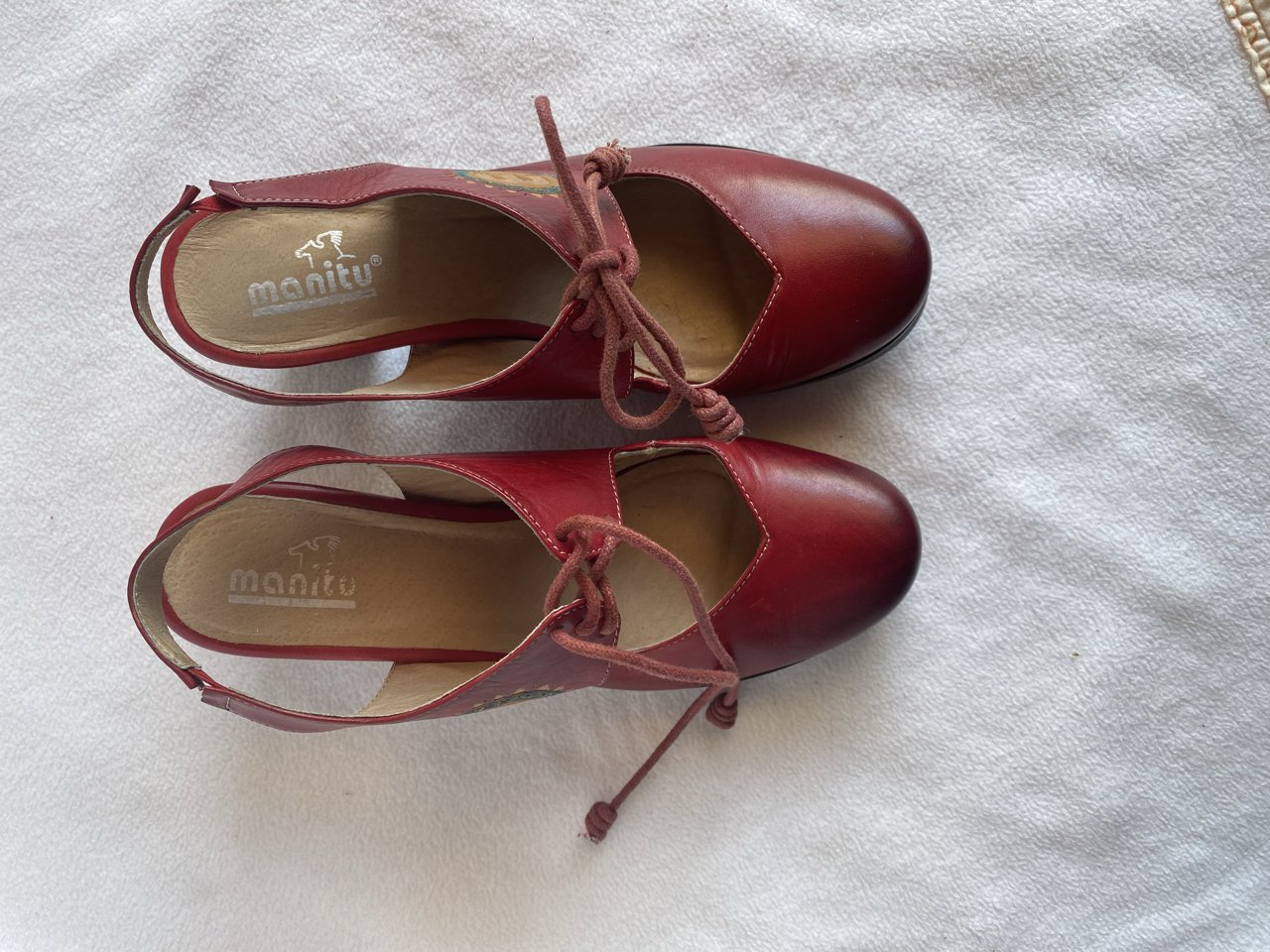 Manitu - Damenschuhe Gr. 37 Sommer Pumps - Gebraucht