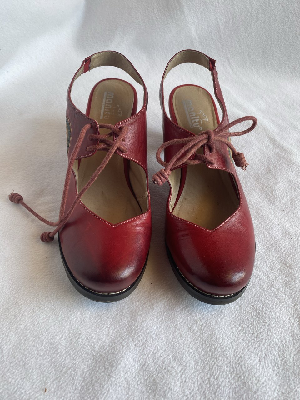 Manitu - Damenschuhe Gr. 37 Sommer Pumps - Gebraucht