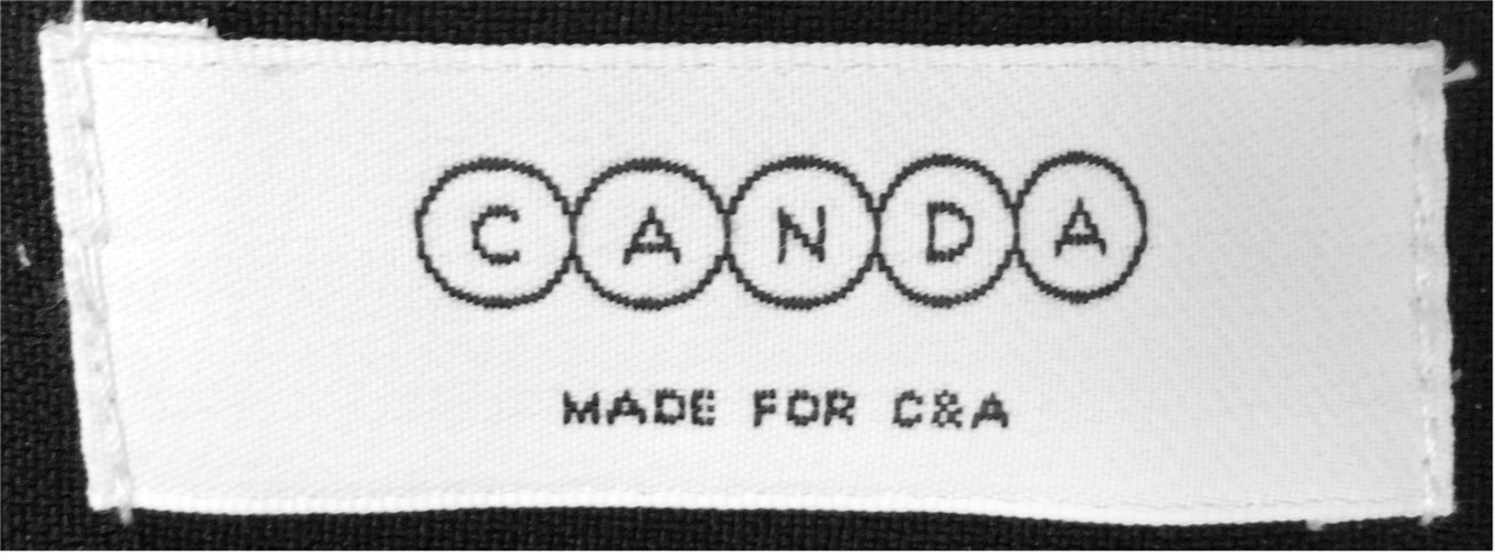 Canda C&A Steghose / Bundfalten-Hose - dunkelblau - etwa Größe 38 