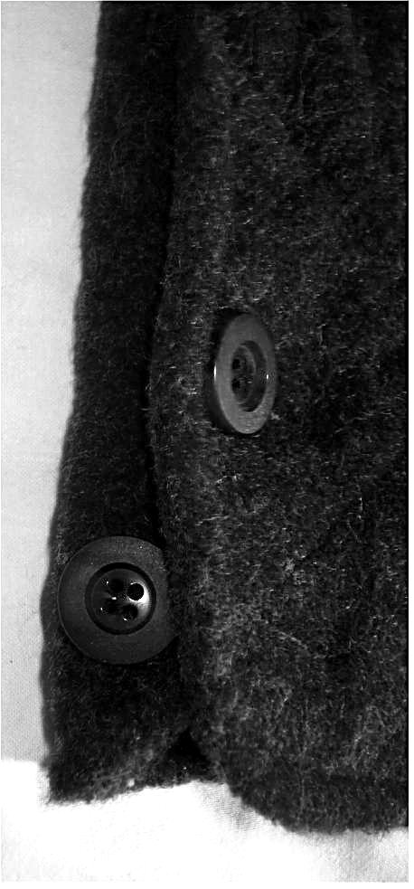 JOY Damenjacke - Größe 36 anthrazit - mit fein gestepptem Karomuster