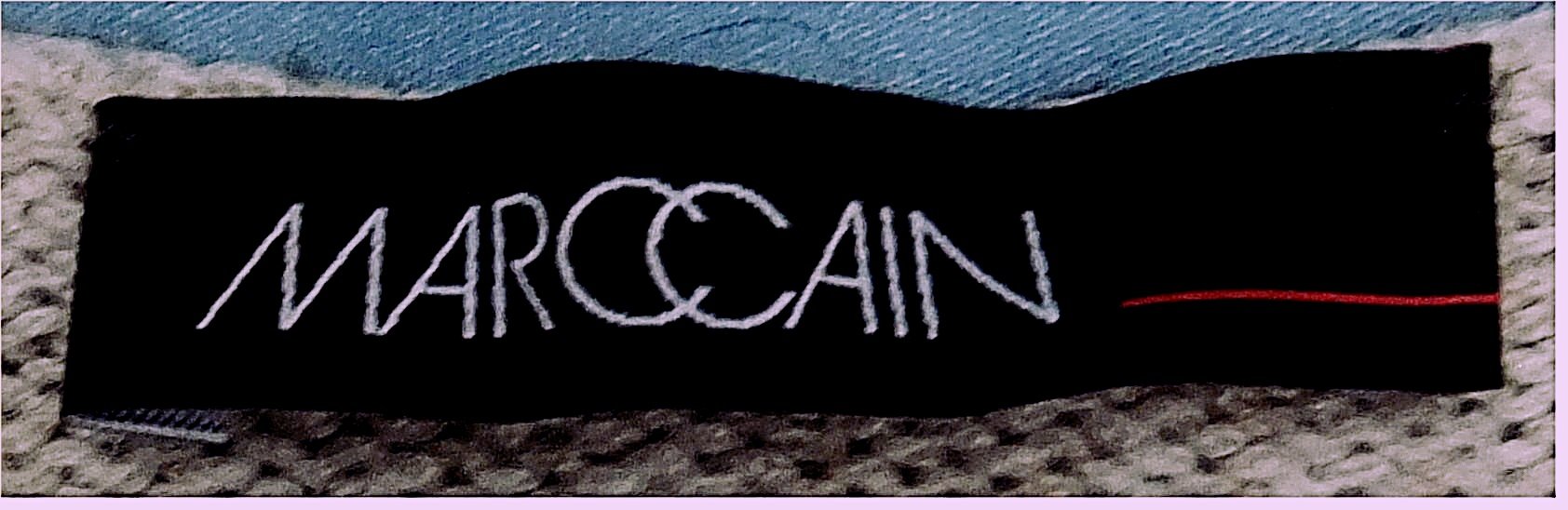 Marc Cain Top aus Wollmischung - in Safarifarbe und -muster , Größe N5