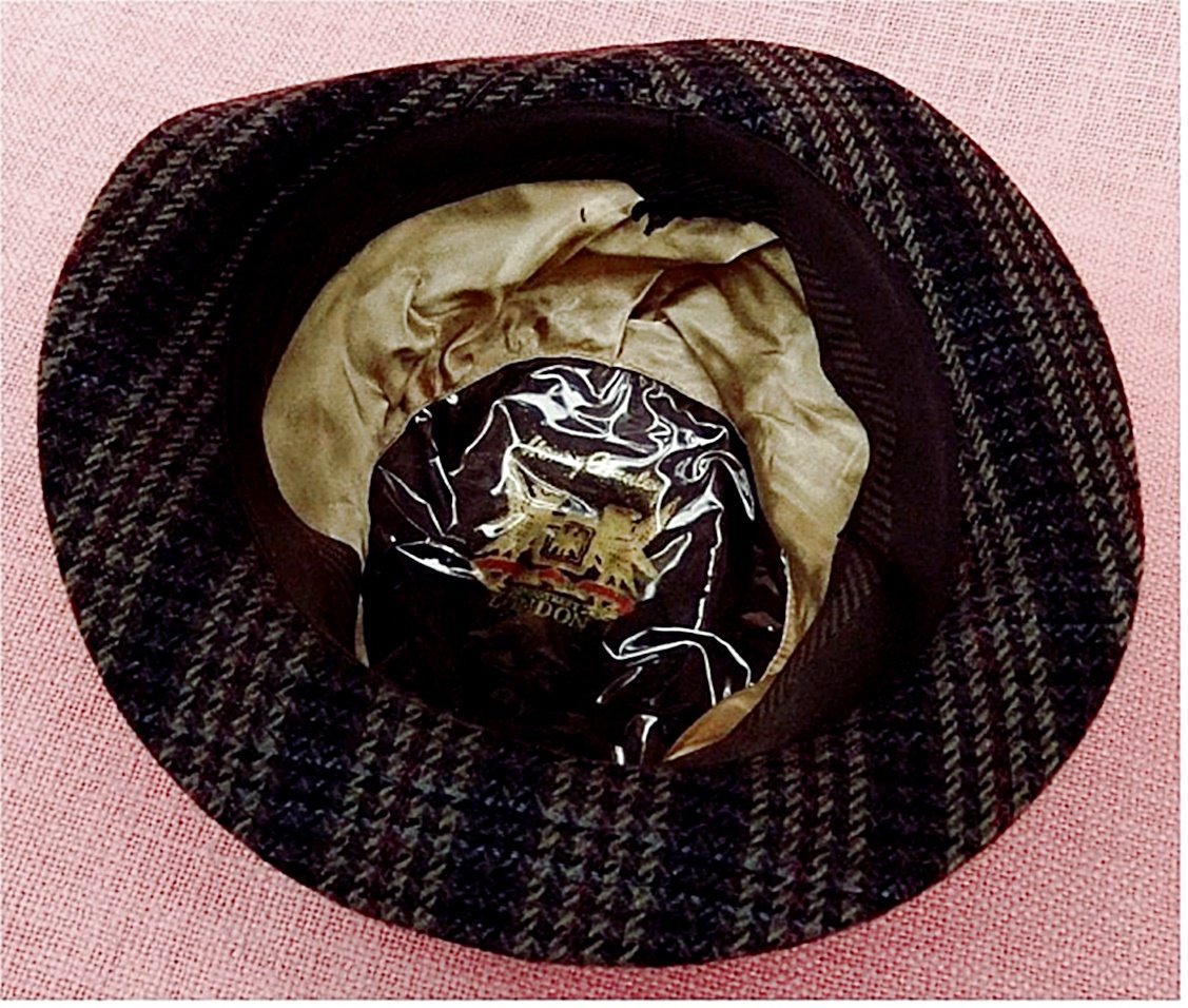Henry Stanley Hut - Trilby / Jägerhut - Vintage - 56 cm Innenbandabmessung
