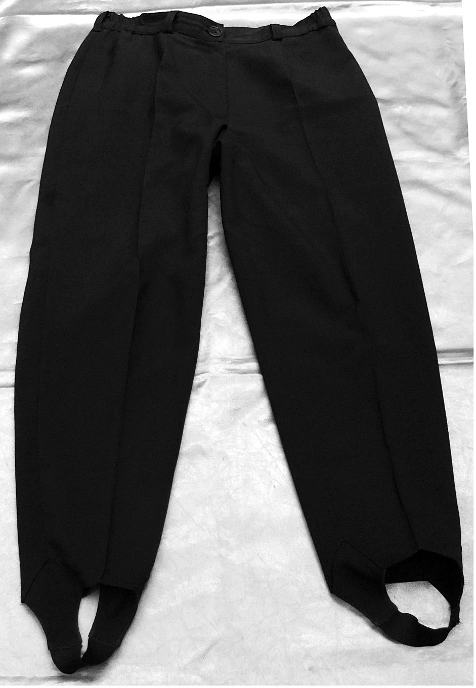 Canda C&A Steghose / Bundfalten-Hose - dunkelblau - etwa Größe 38 