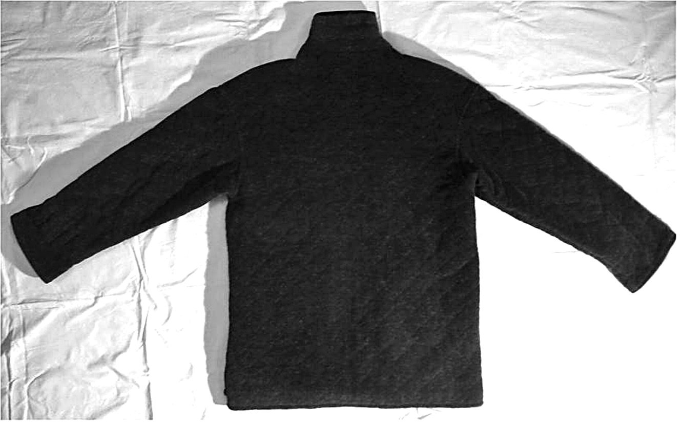 JOY Damenjacke - Größe 36 anthrazit - mit fein gestepptem Karomuster