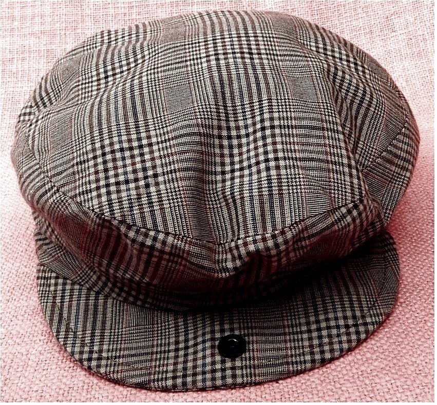 Trade Mark Herren-Schiebermütze - 100 % Baumwolle - 58 cm Innenbandabmessung