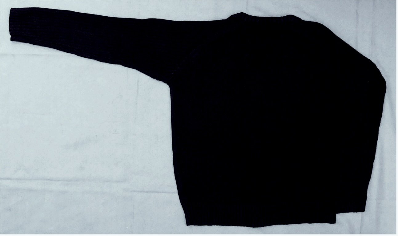Damen-Pullover von H&M DIVIDED - schwarz - An den Armen gesteppt - Größe M