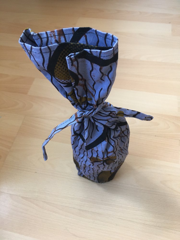 Flaschenbeutel *handmade*