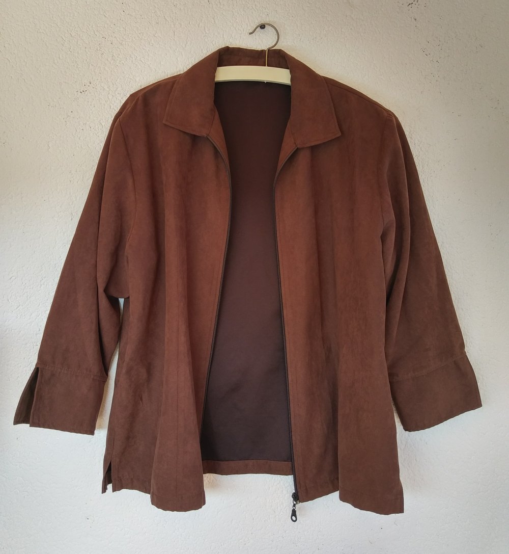 Leichte braune Jacke Größe L