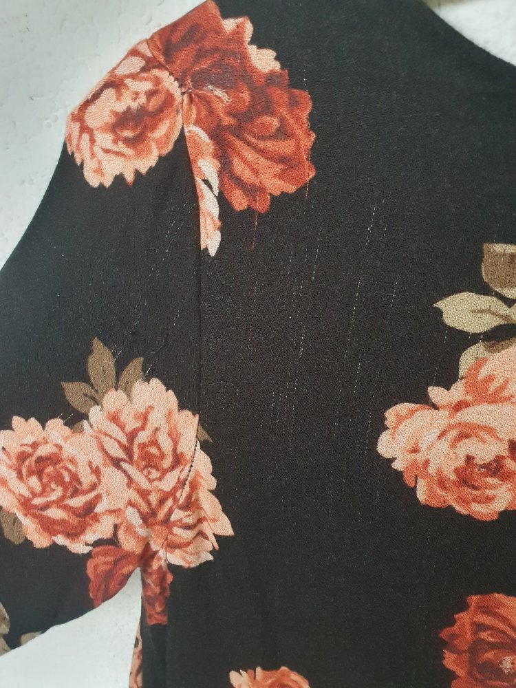 Blumenkleid von Forever21 Größe S