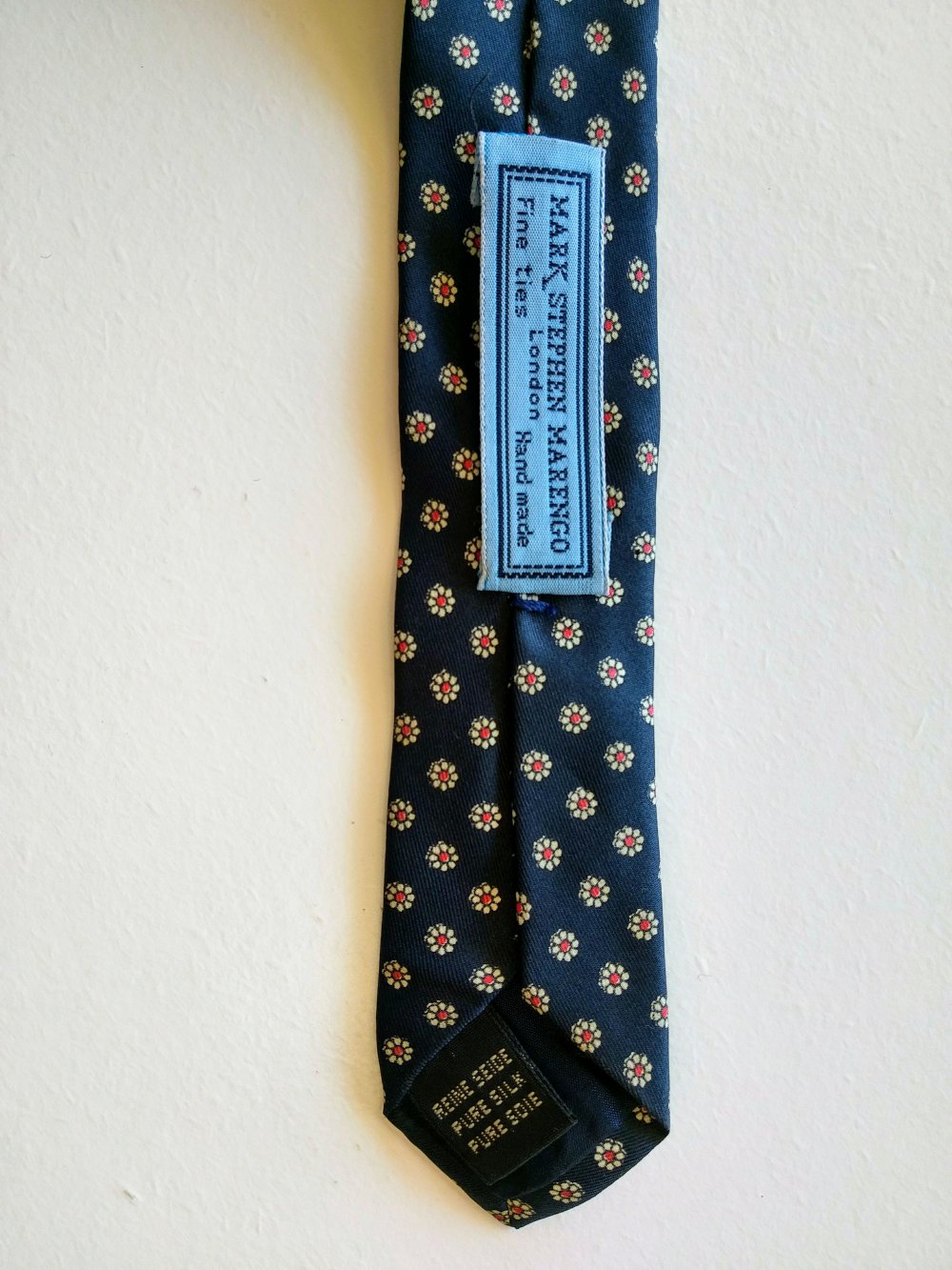 Krawatte von Mark Stephen Marengo (152cm Länge) - 100% Seide