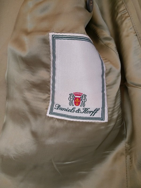 Jackett-Sakko beige von Daniels and Korff (Größe 48)