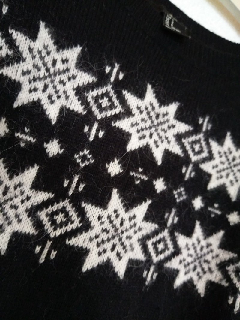 Pullover mit Wintermuster von H&M Größe S