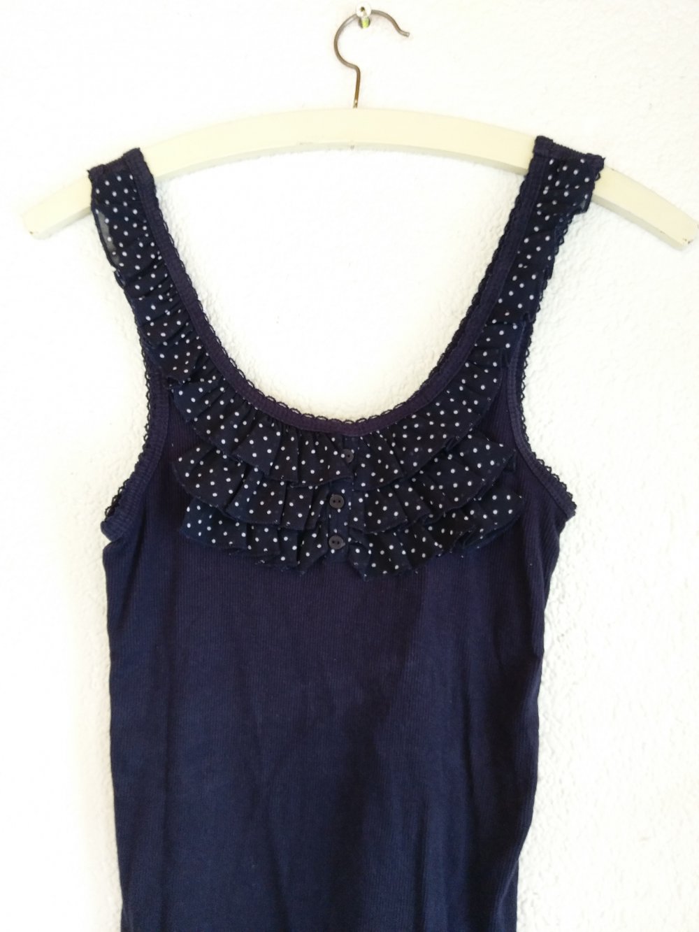 Top mit Rüschen Größe 36