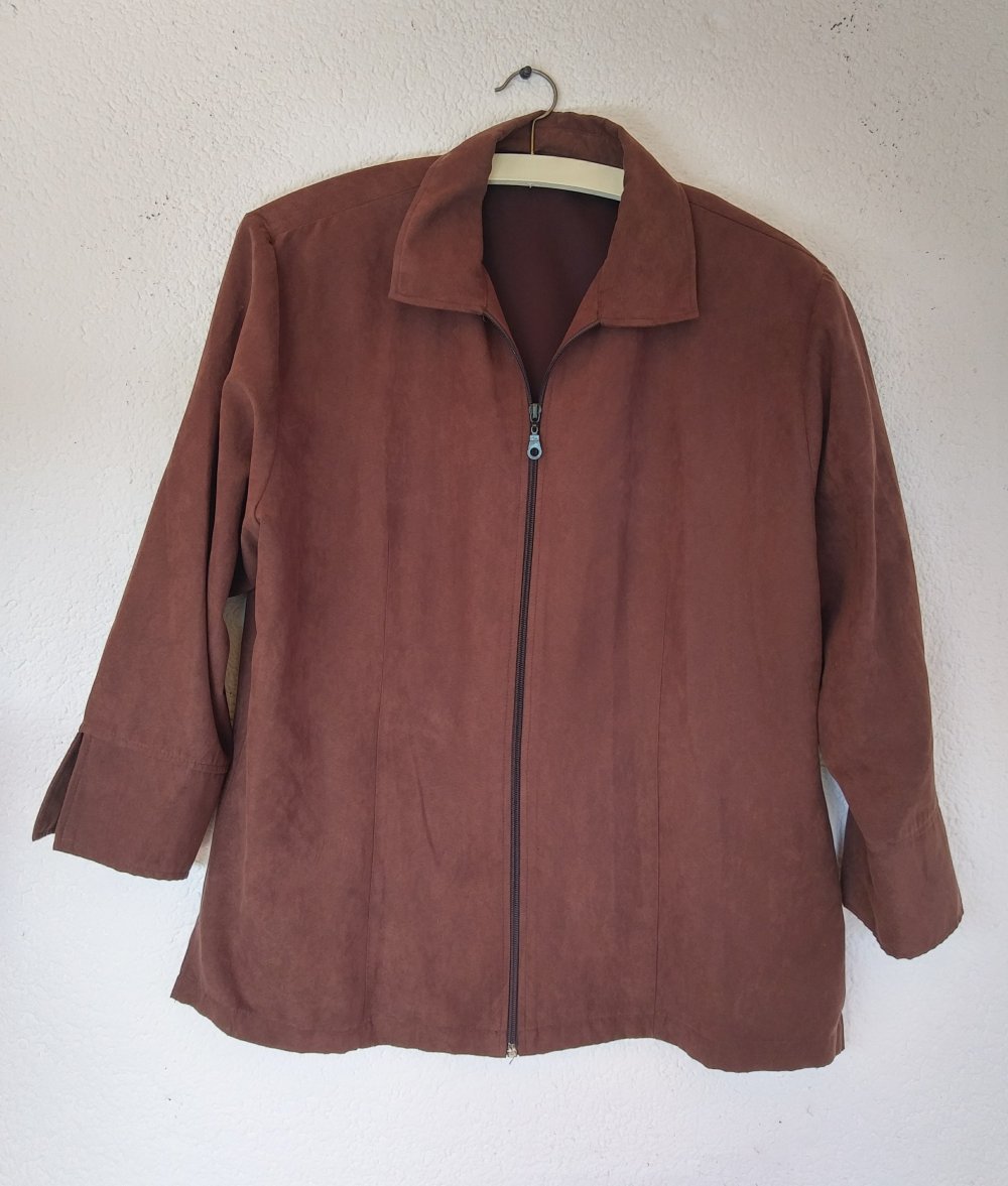 Leichte braune Jacke Größe L
