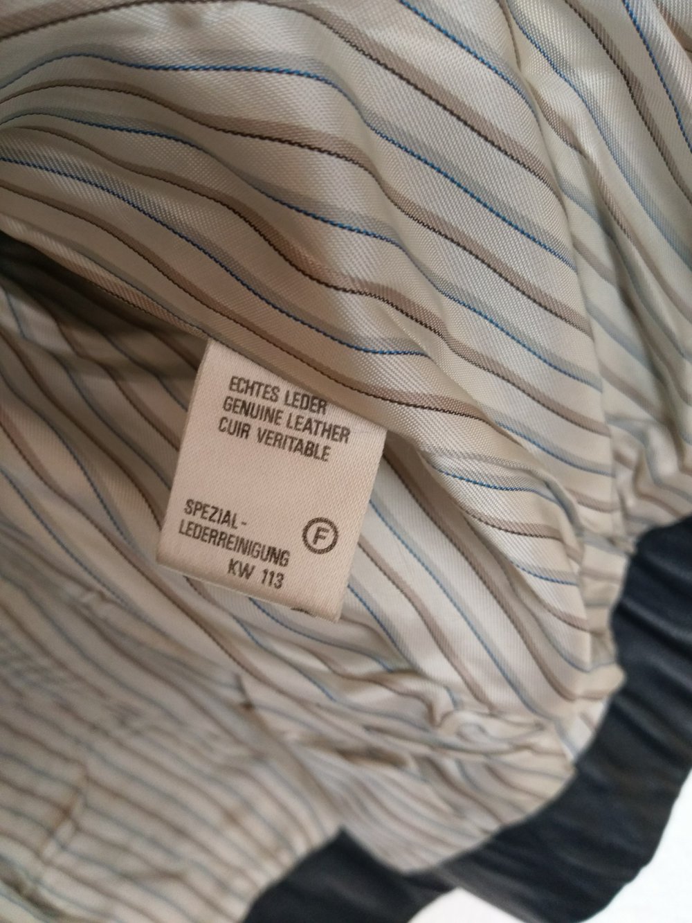 80er Jahre BMW Style Lederjacke Größe 48-M