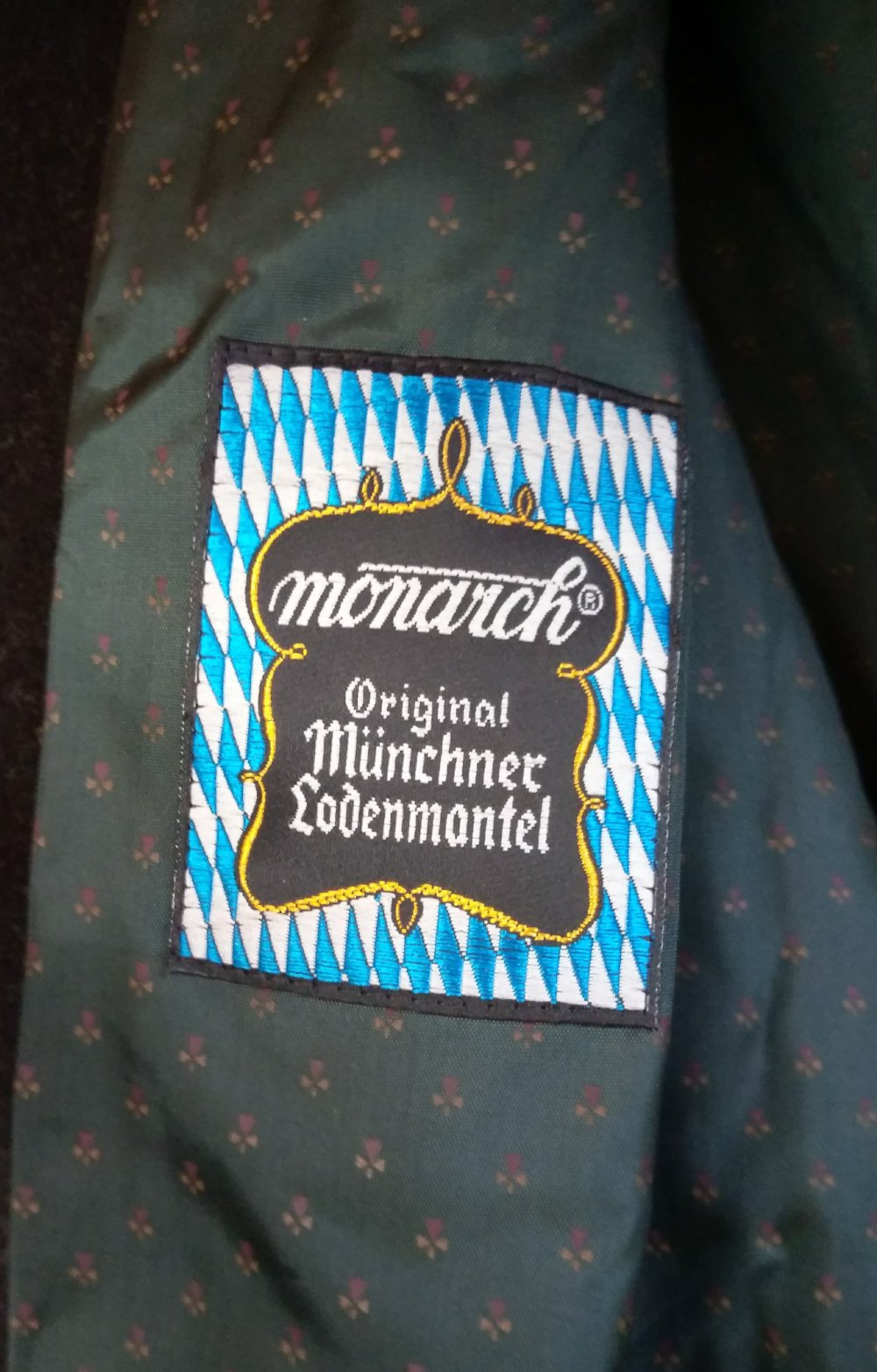 Original Münchner Lodenmantel ca. Größe S/M