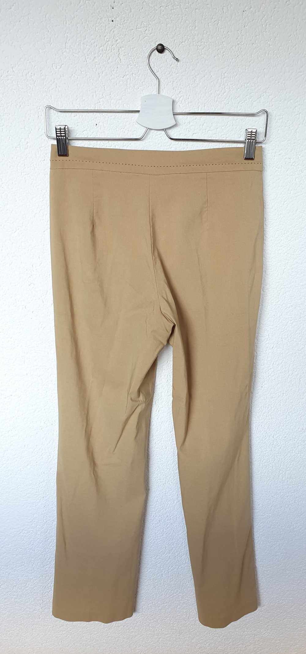 Beigefarbene Hose von MD Collection Größe 36