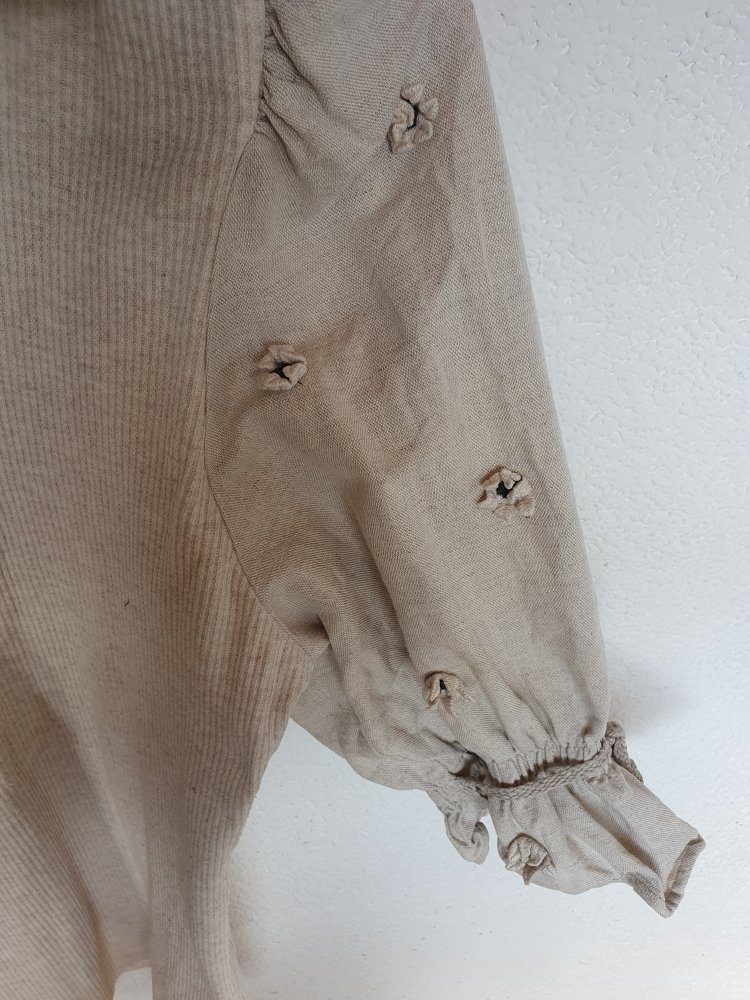 Trachtenbluse von your Sixth Sense beige ca. Größe M-L