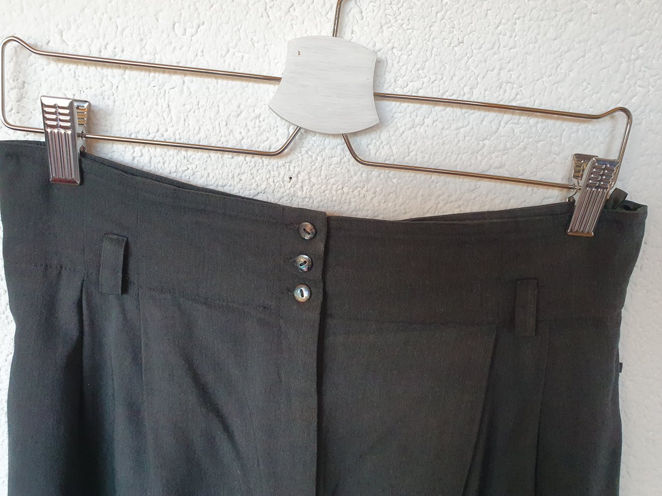 Schwarz-graue kurze Hose von Cartoon ca. Größe S