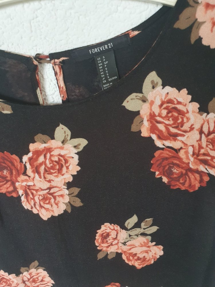 Blumenkleid von Forever21 Größe S