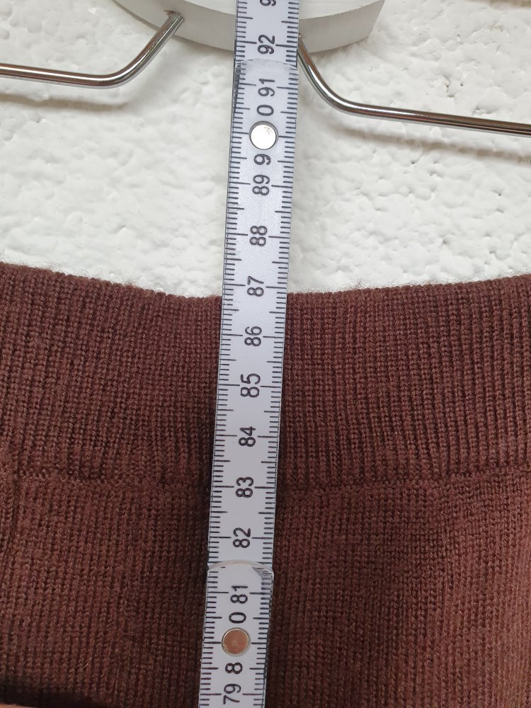 Brauner Wollrock von No Problem Größe 40-42