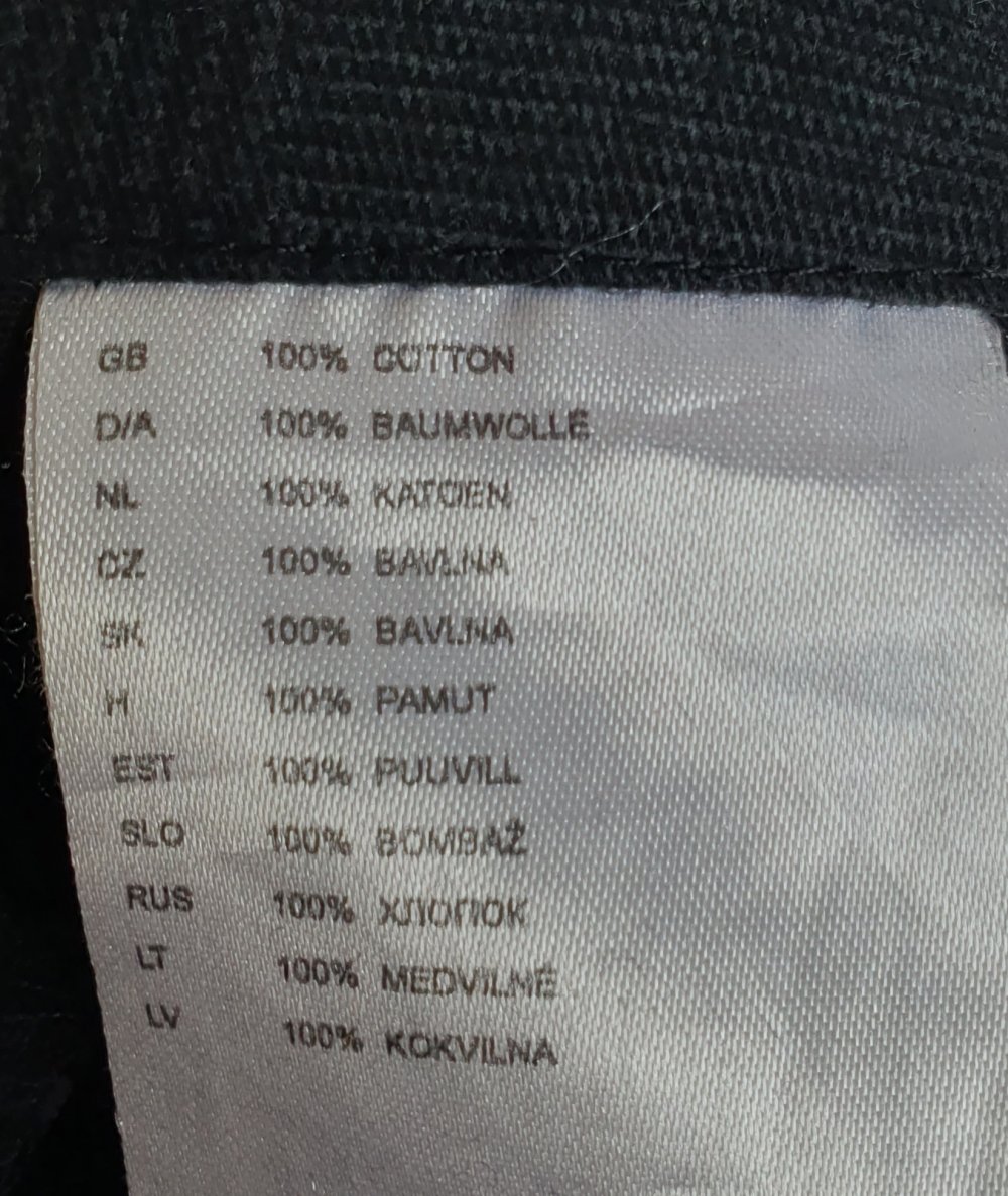 Schwarzer Rock von Colours of the World Größe 36 aus Baumwolle