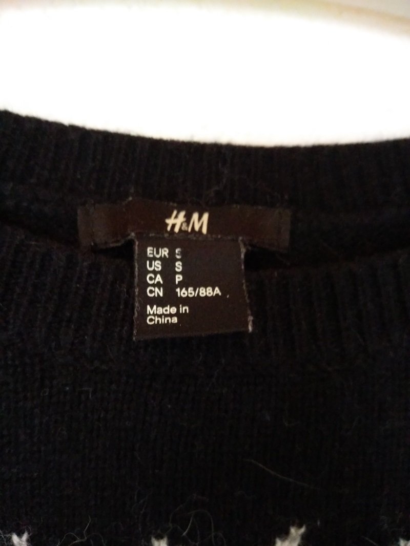 Pullover mit Wintermuster von H&M Größe S