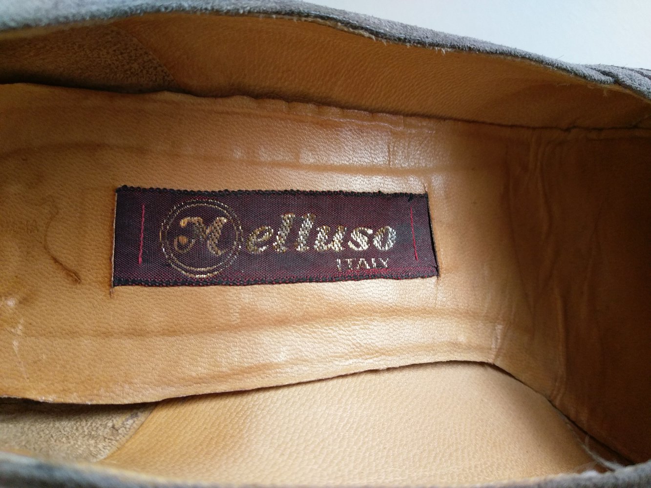Vintage Melluso Pumps grau 38,5 Echtleder