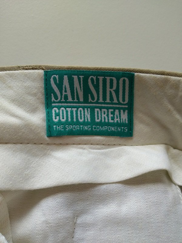 Herren Stoffhose beige von San Siro (Cotton Dream) Größe 46