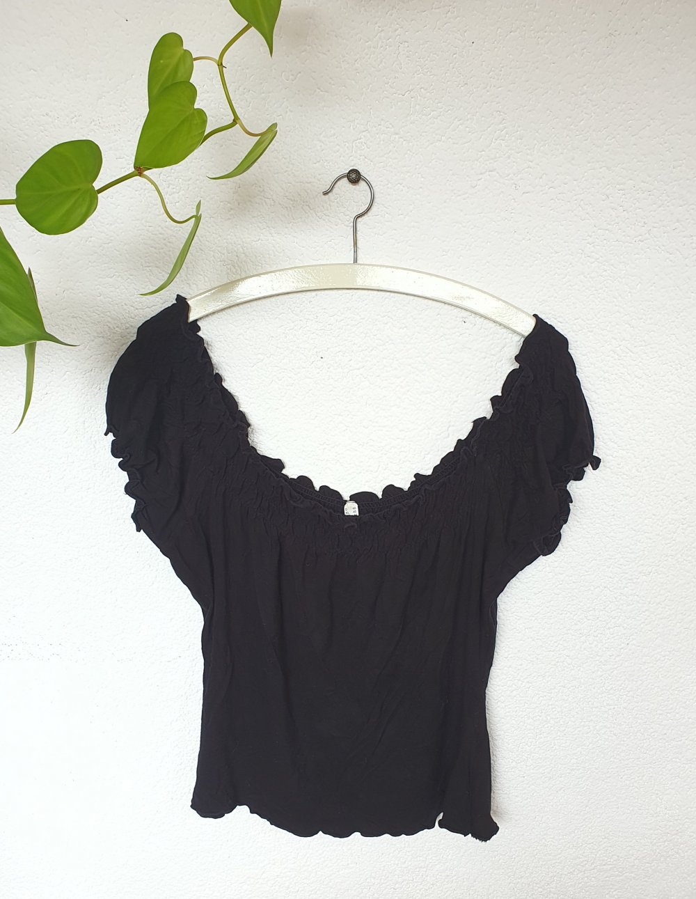 Schwarze Bluse/ T-Shirt Größe 40