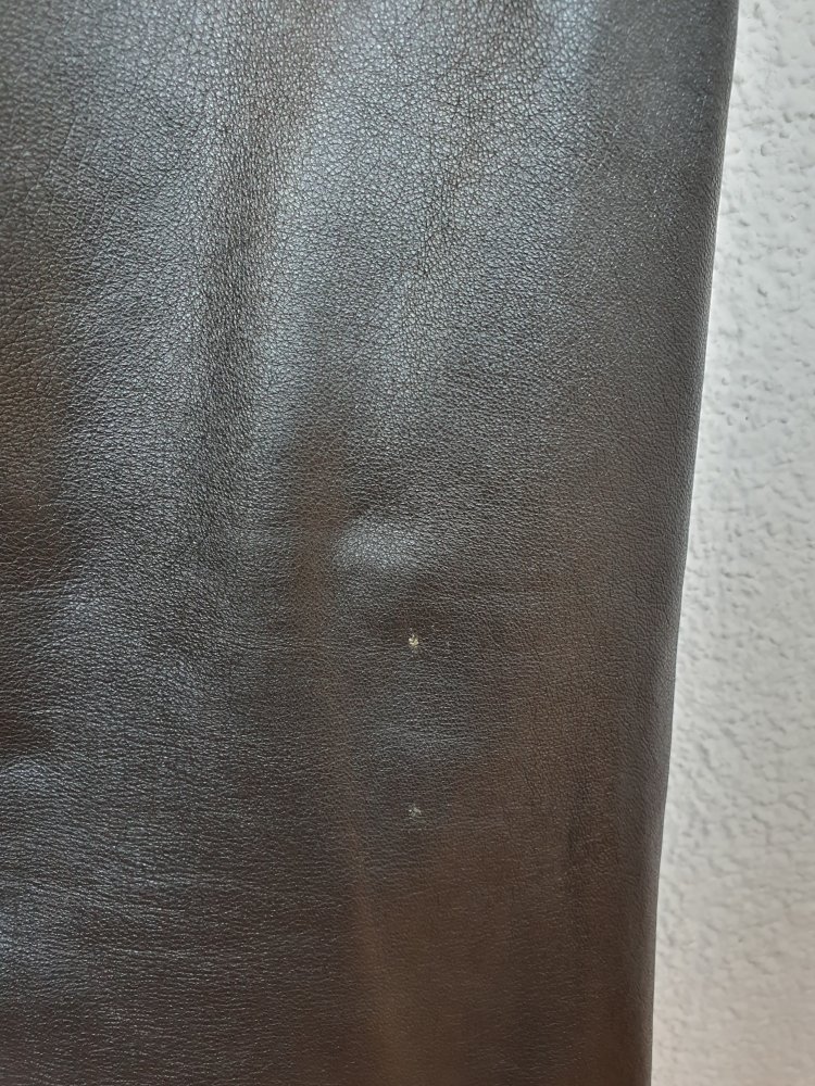 Schwarze Lederhose Größe 38