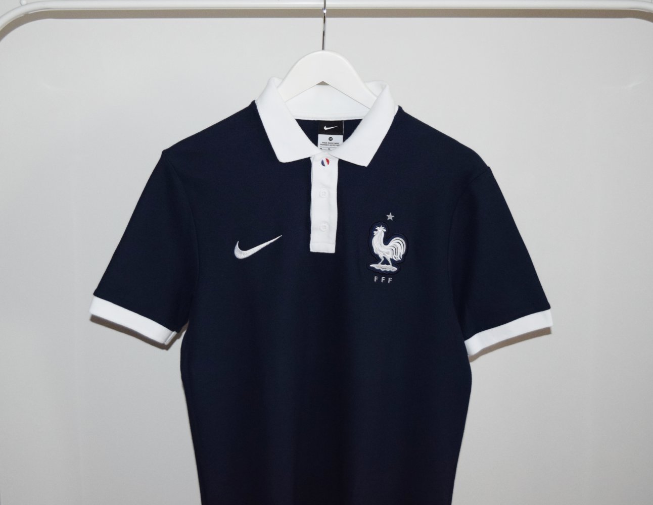 Dunkelblaues Nike Polo Shirt France