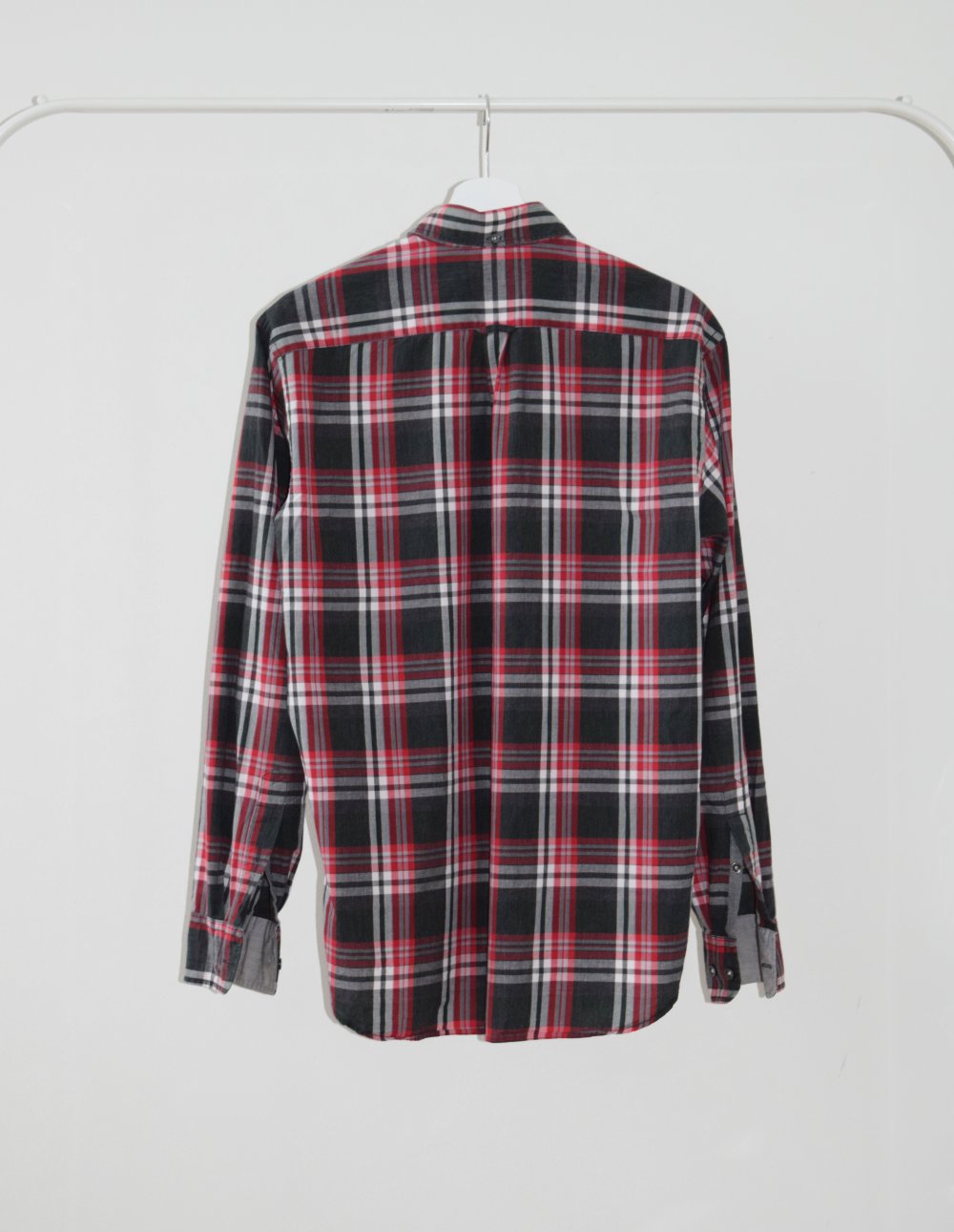 Kariertes Hemd von Marc O'Polo mit Button-down-Kragen (39/40)