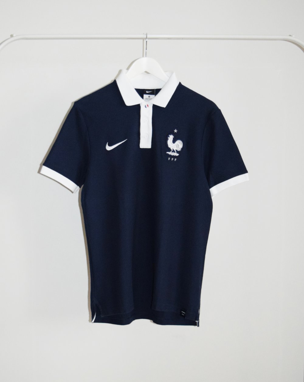 Dunkelblaues Nike Polo Shirt France