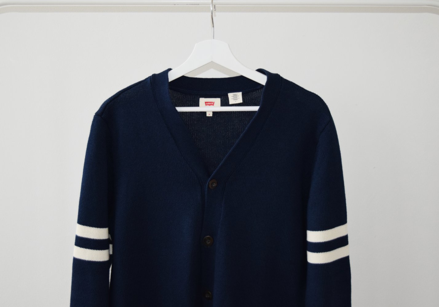 Navy Blue Cardigan Sweater von Levis