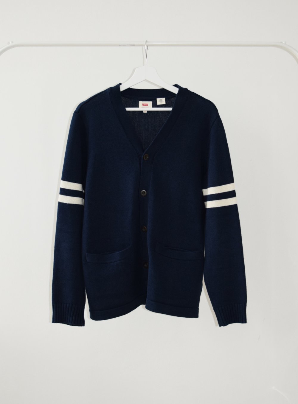 Navy Blue Cardigan Sweater von Levis