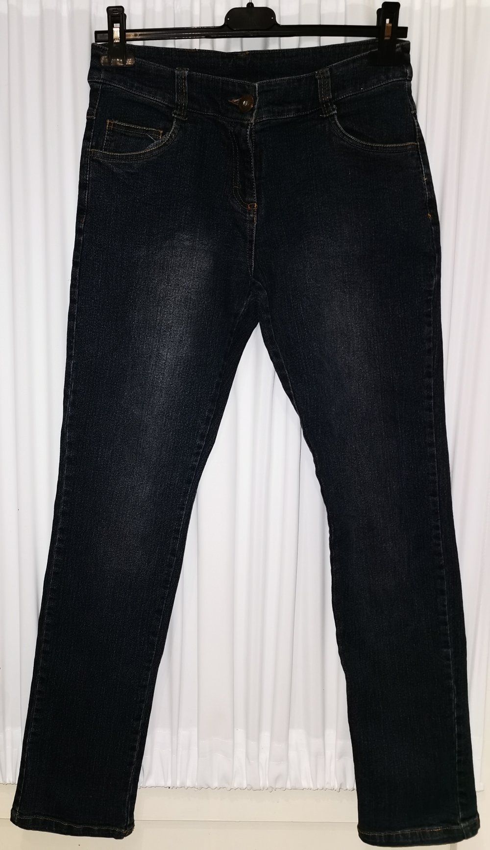 Dunkelblaue Slim Fit Jeans von Identic, Größe 36