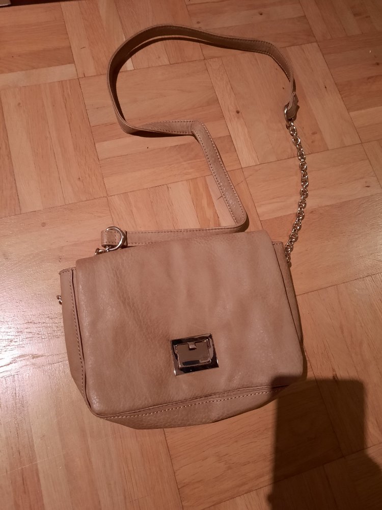 Kleine rosé beige Tasche 