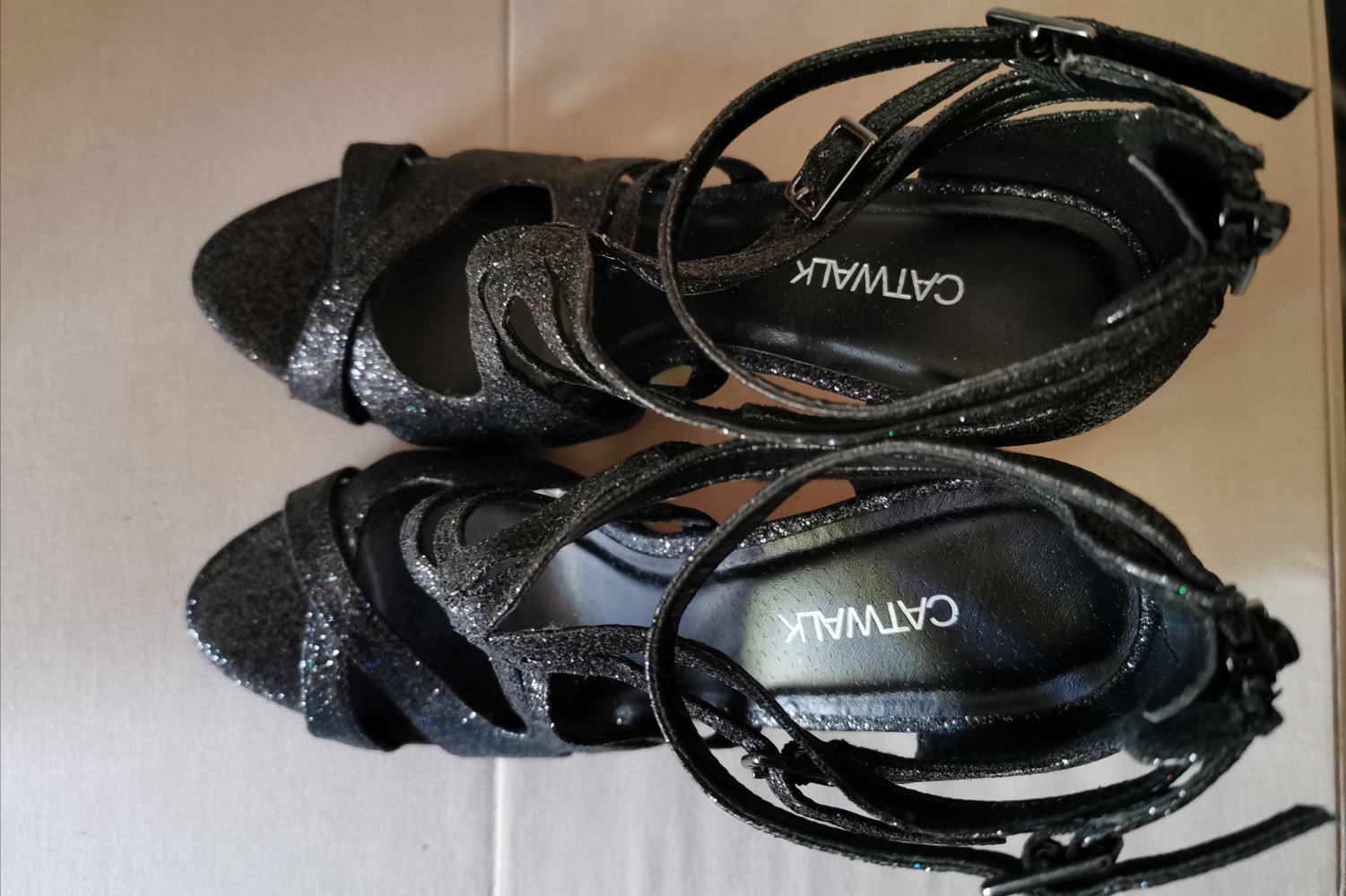 Neue Catwalk Sandaletten, High Heels, Pumps in 39