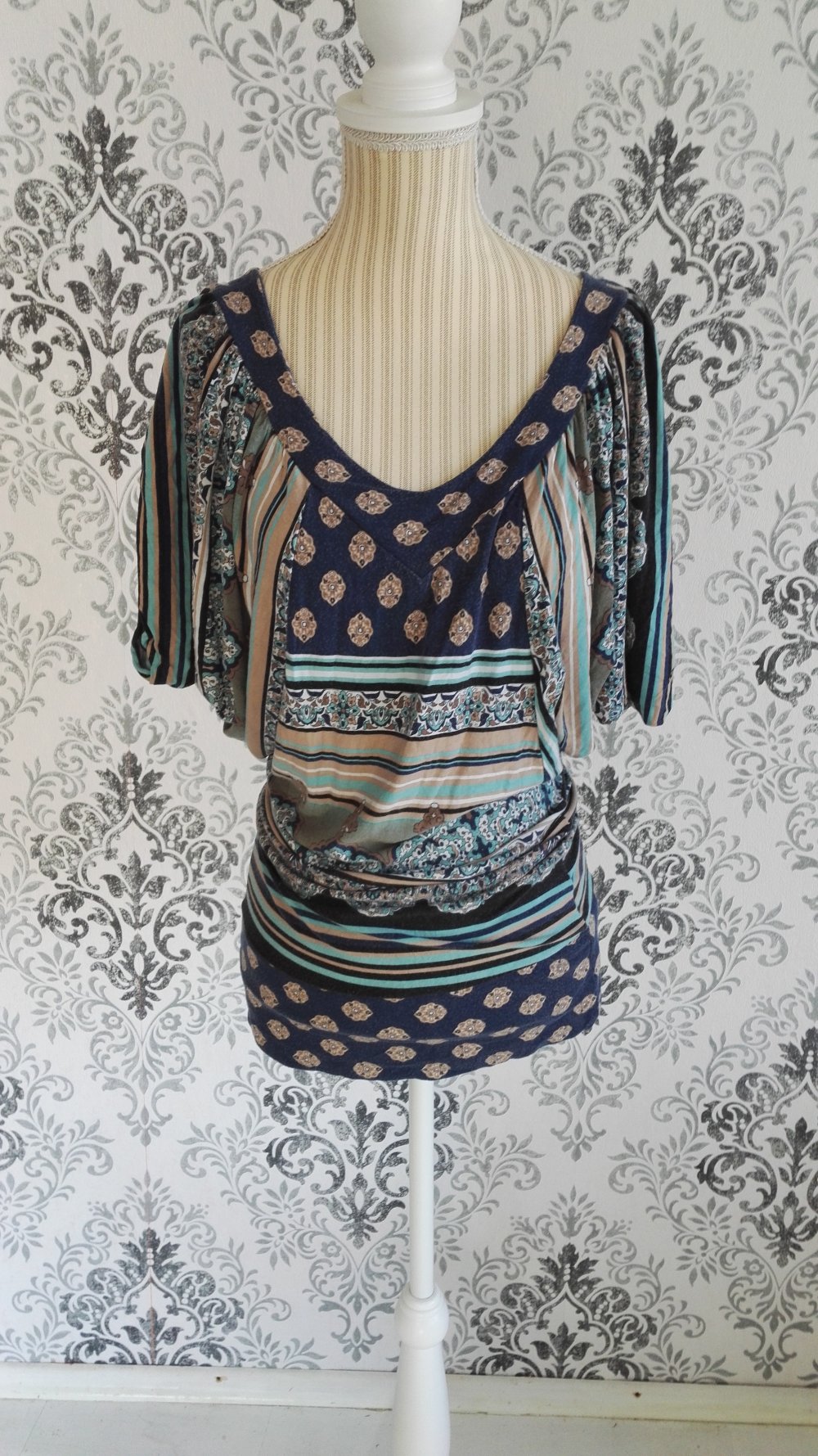 Sommerkleid Abendkleid Tunika Tshirt Kleid Gr. S/M