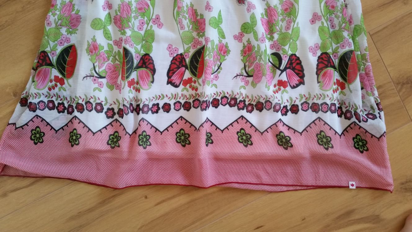 Kleid Tunika mit Unterkleid von Kling Engelärmel 