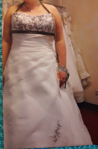 Brautkleid von Ladybird, gereinigt ohne Reifrock Farbe Ivory