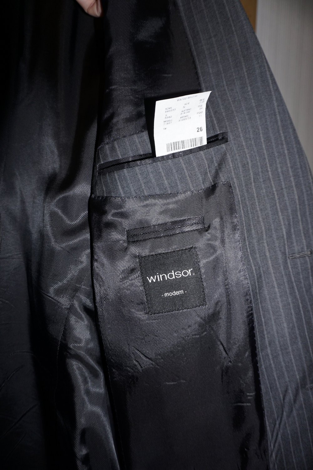 Windsor Herren Blaser Sakko Anzug Gr. 26