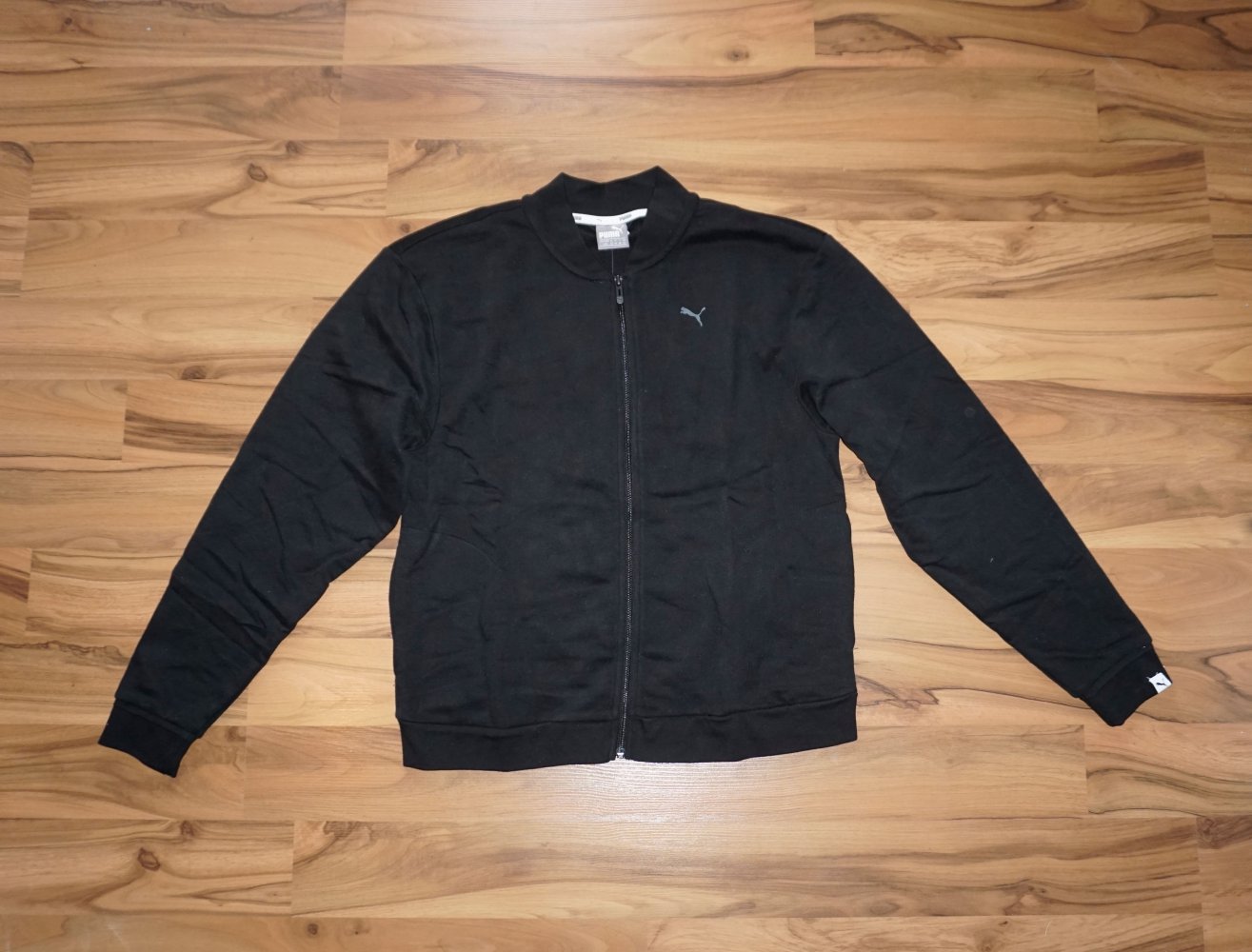 Puma Damen Trainingsjacke Sportjacke Jacke Gr. 38 M schwarz